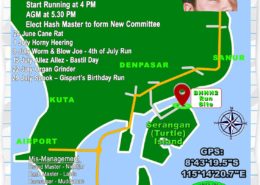 Next Run Map #1324 Gold Island Beach Club Serangan Sat 10-Jun-2017