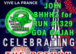 Bali Hash 2 Bastille Day Run 2017