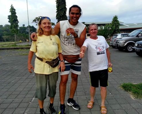 Bali Hash House Harriers 2 Run #1376 at Jukut Paku Market, Singakerta, Ubud 