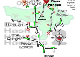 Bali Hash House Harriers 2 BHHH2 Next Run Map For The Best Hash Runs In Bali