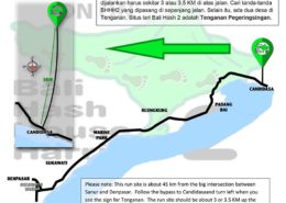 Bali Hash House Harriers 2 Next Run Map #1381 Tenganan Pegeringsingan 14-Jul-18