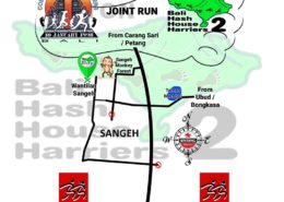 BHHH2 Next Run Map #1383 Wantilan Sangeh 28-Jul-18