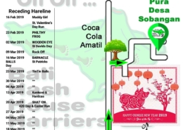 Bali Hash 2 Next Run Map #1411 Pure Desa Sobangan 9-Feb-19