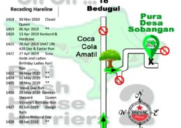 Bali Hash 2 Next Run Map #1417 Pura Desa Sobangan