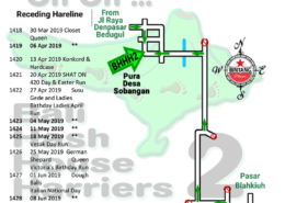 Bali Hash 2 Next Run Map #1417 Pura Desa Sobangan - Update