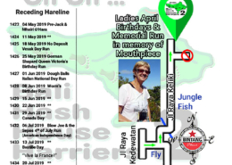 Bali Hash 2 Next Run Map #1422 Keliki Tagalalang