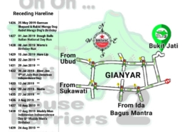 Bali Hash 2 Next Run Map #1425 Balai Serbaguna Bukit Jati