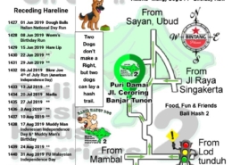 Bali Hash 2 Next Run Map #1426 Puri Damai Br Demayu