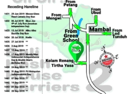 Bali Hash 2 Next Run Map #1430 Kolam Renang Tirtha Yasa Mambal