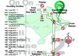 Bali Hash 2 Next Run Map #1435 Candi Tebing Tegallingah