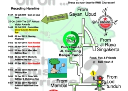 Bali Hash 2 Next Run Map #1446 Puri Damai Br Demayu