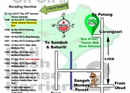 Bali Hash 2 Next Run Map #1447 Taman Beji Desa Samuan