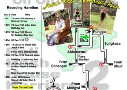 Bali Hash 2 Next Run Map #1450 Taman Beji Punggul