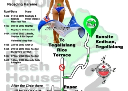 Bali Hash 2 Next Run Map #1461 Kedisan Tegallalang