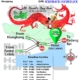 Bali Hash 2 Next Run Map #1466 Pantai Goa Lawah St Davids Day Leap Day Run