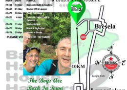 Bali Hash House Harriers 2 Next Run Map #1467 Bresela - Kelusa