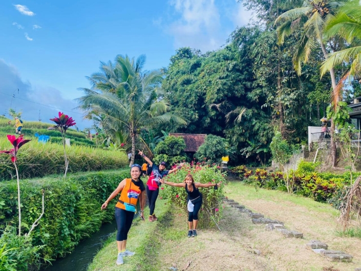 HASH TRASH & REFLECTIONS ON BALI HASH HOUSE HARRIERS II RUN #1476 GREEN KUBU TEGALALANG