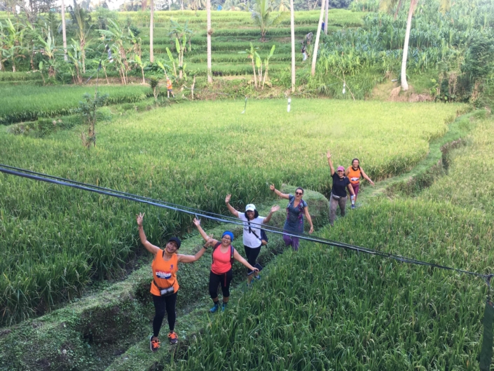 HASH TRASH & REFLECTIONS ON BALI HASH HOUSE HARRIERS II RUN #1476 GREEN KUBU TEGALALANG