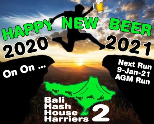 Bali Hash House Harriers 2 Happy New Beer