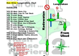 Bali Hash 2 Next Run Map #1495 Lungsiakan Ubud 15-May-21