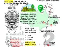 Bali Hash House Harriers 2 - UPDATE RUN #1497 TAMAN APIS CARANA Tampaksiring Bali