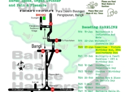 Bali Hash 2 Next Run Map #1517 Pura Dalem Buungan, Penglipuran, Bangli