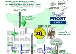 Bali Hash 2 Next Run Map #1520 Bali Budaya Br. Batusepih Kemenuh