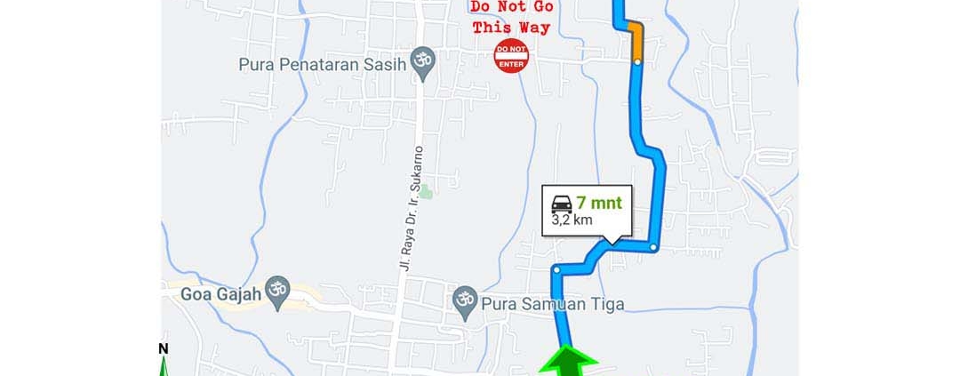 Bali Hash 2 Next Run Map Pura Pengukur Ukuran Pejeng