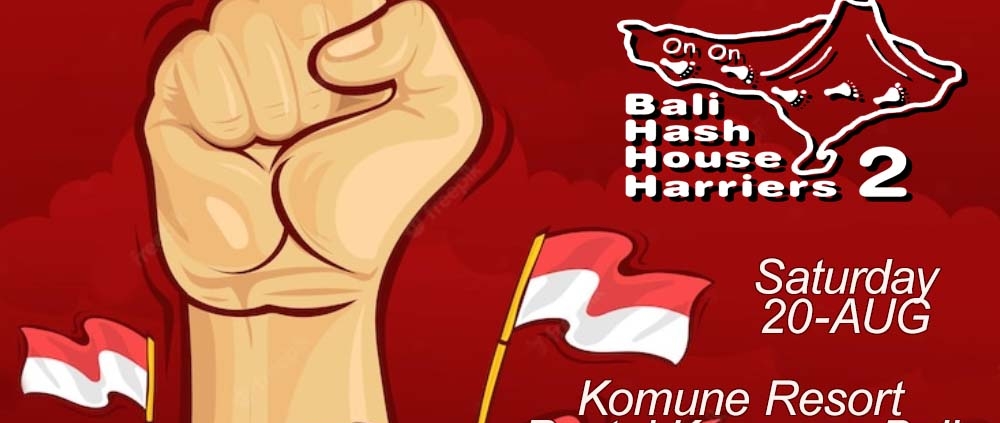 Hari Merdeka Indonesia Hut 77 Bali Hash 2